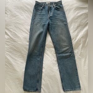AGOLDE 90s Pinch Waist High Rise Straight Jeans